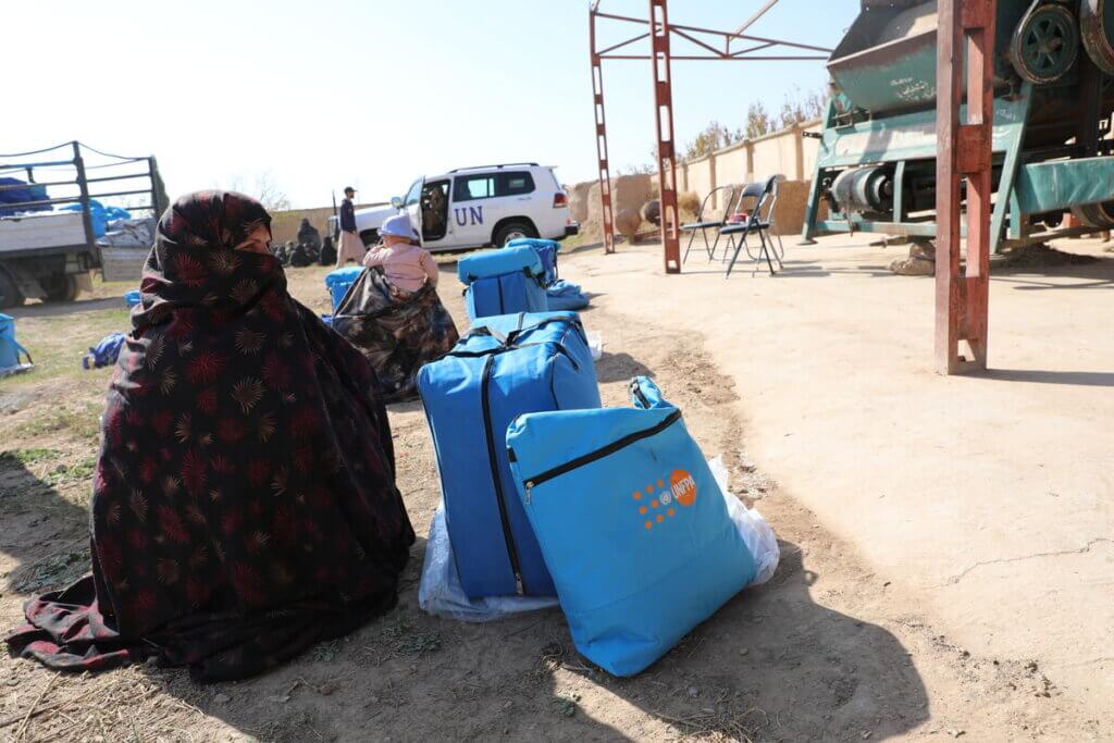 Thousands of Dignity Kits distributed after earthquakes in Afghanistan.